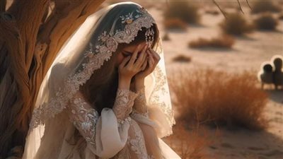 فتاه في الصحراء