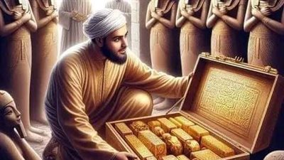 التاجر والكنز والبغبغاء