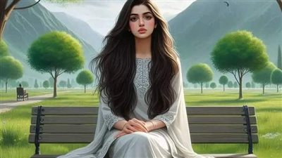 حكاية يا انسه بتعملى اى على الشجر