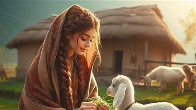 الام العجوز والابنه الغاضبه