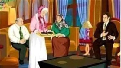 حكاية التاجر البخيل كامله