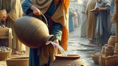 قصة رائعة كان هناك رجل صالح أقام سقاية للناس