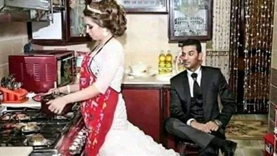شاب يوم فرحه 